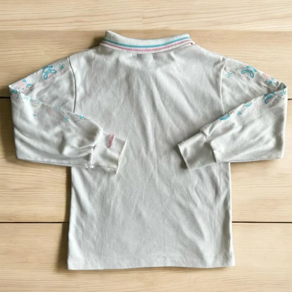 Vintage 90’s OshKosh B’gosh Pastel Snow Bunny Skiing Top